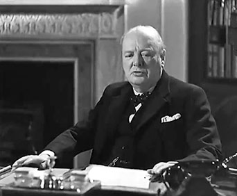 Churchill, het Schotense oorlogsidool