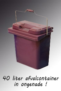 40 liter afvalcontainer