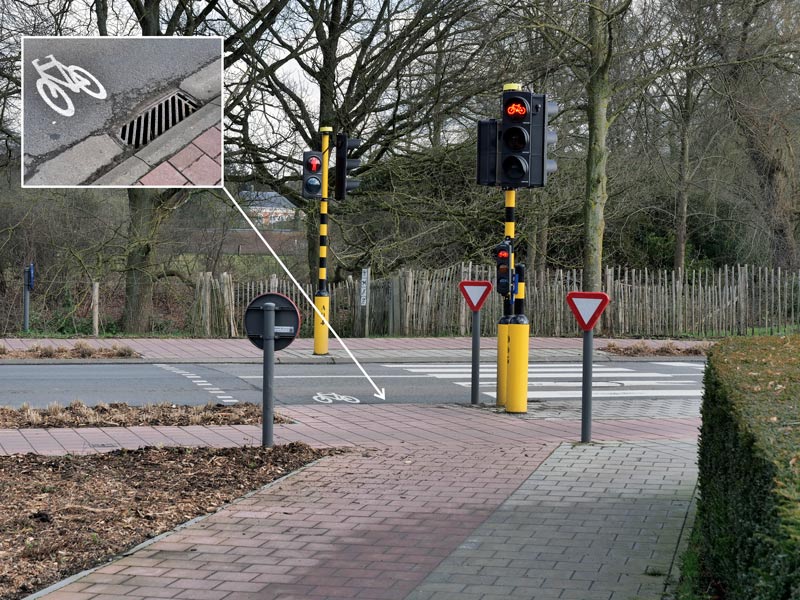 Oversteek Horstebaan.