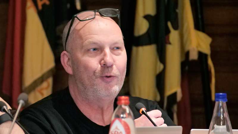 Paul de Swaef + burgemeester en voorzitter